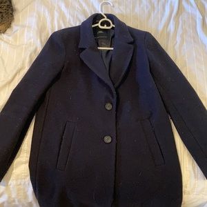 Zara Navy Coat